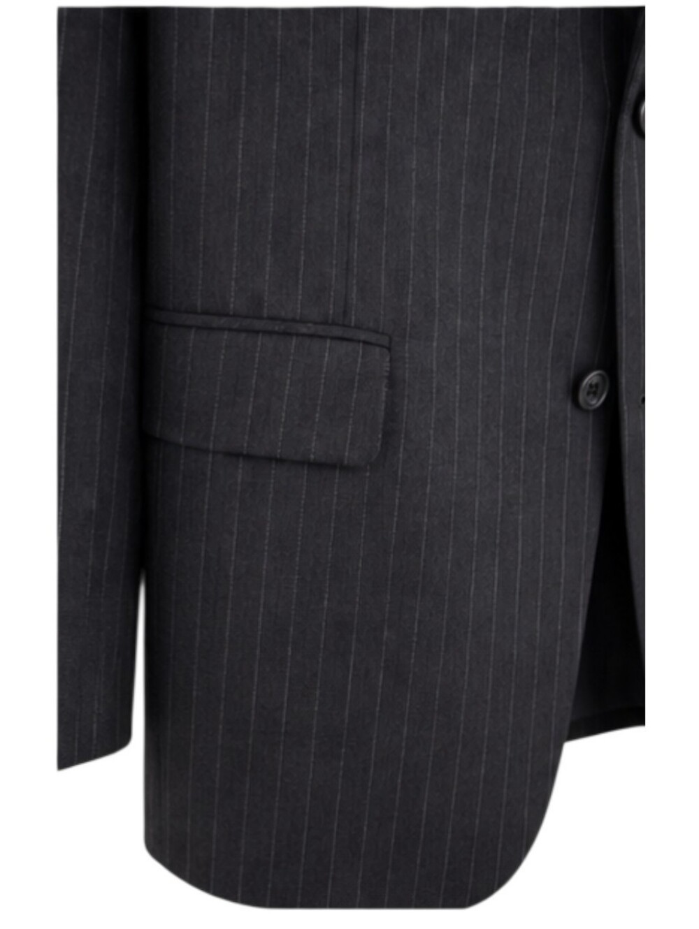 Brooks Brothers 1818 Fitzgerald Wool Pinstripe Blazer Made USA Size 39L 33W - Picture 4 of 10